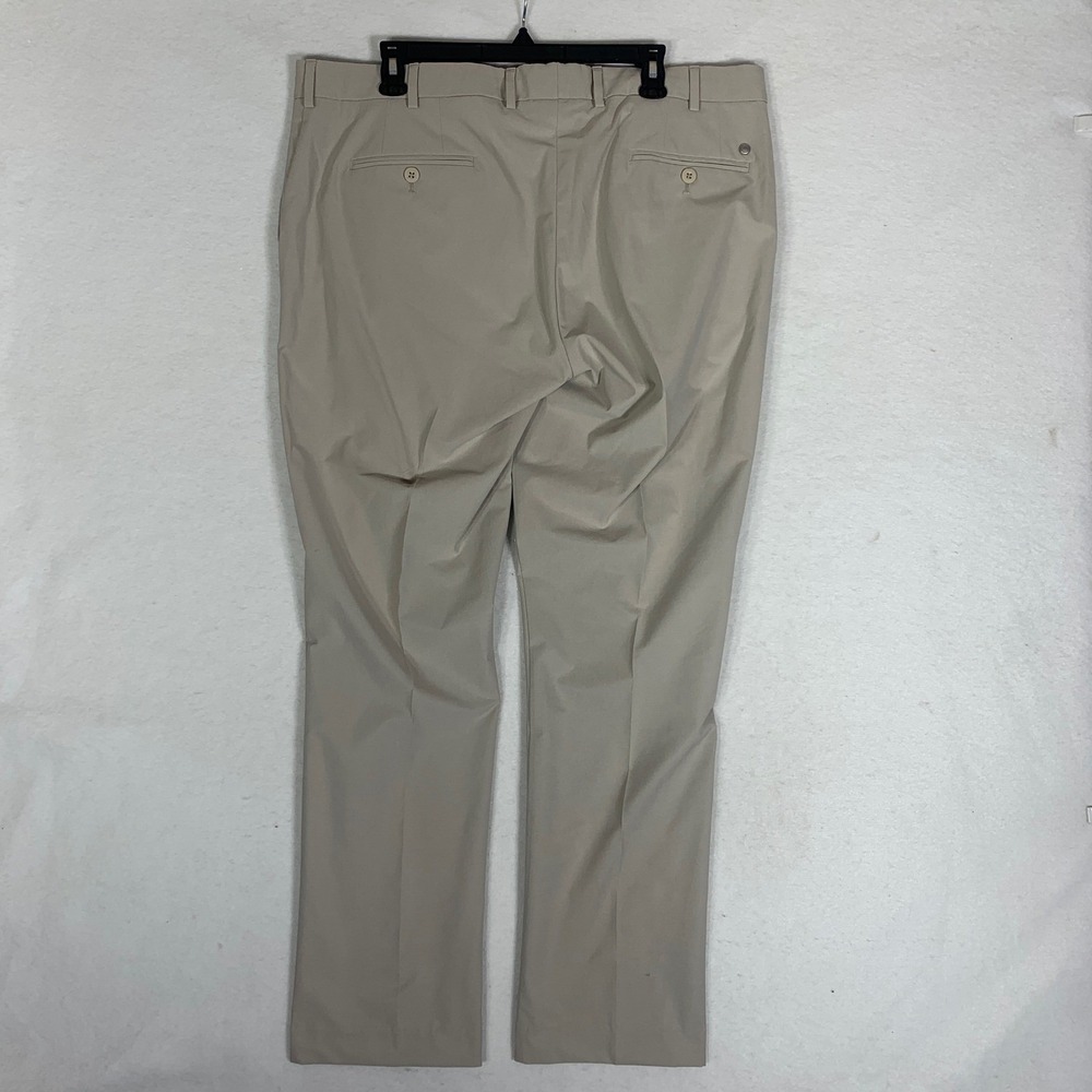 Peter Millar Crown Crafted Surge Pants Mens 40x30 Beige Khaki Golf Performance - Picture 4 of 9